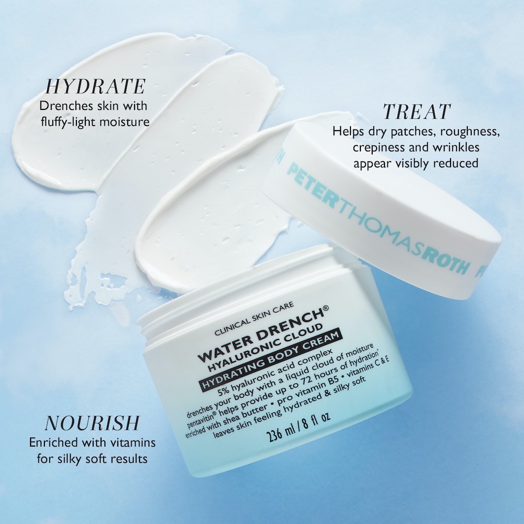 Peter Thomas Roth Water Drench hidratantna krema za tijelo s hijaluronskom kiselinom - 226,8 ml