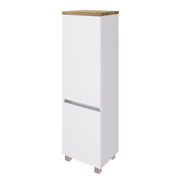 Midi-Schrank Bristol, 40 cm, weiß/wotan