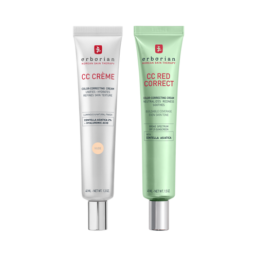 Duo CC Rouge et CC Crème