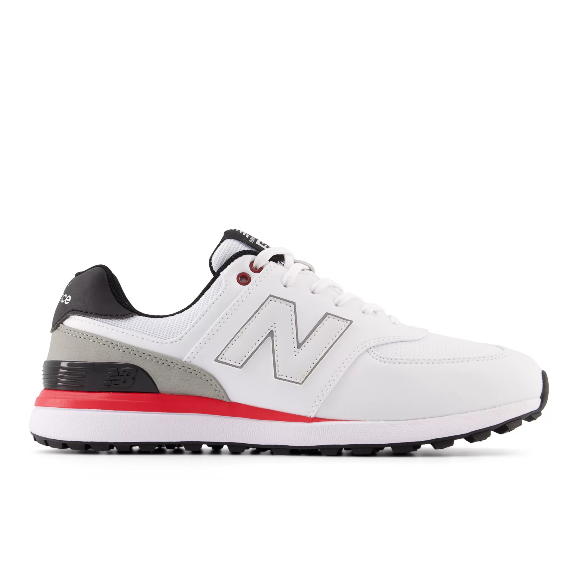 574 Greens v2 Golf Shoes White with Black