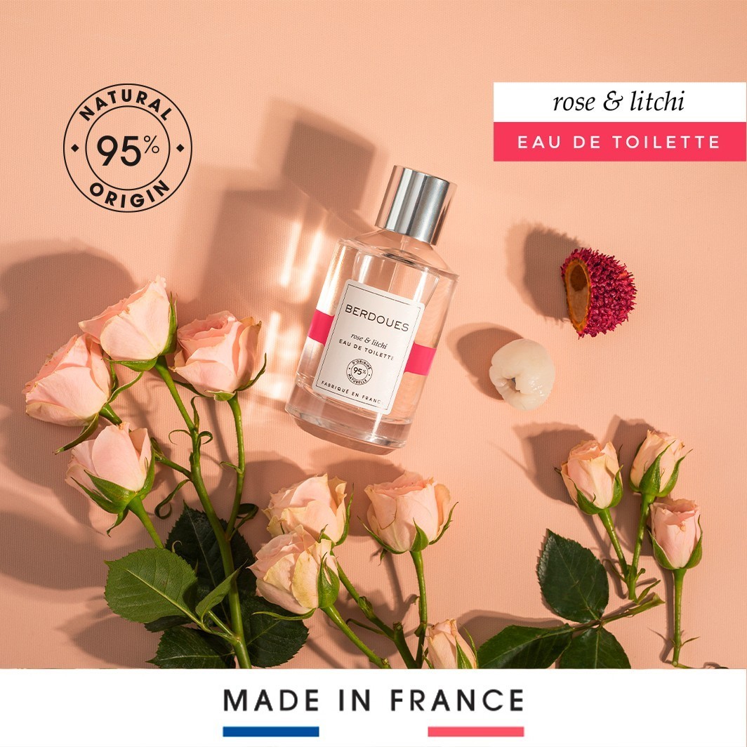Berdoues Rose & Lychee Eau de Toilette - 100 ml