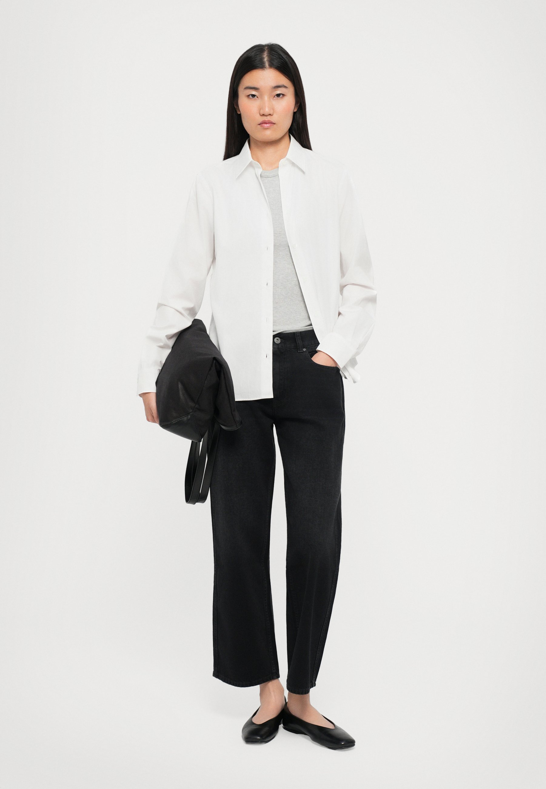 ASPESI CAMICIA  - Button-down blouse - white