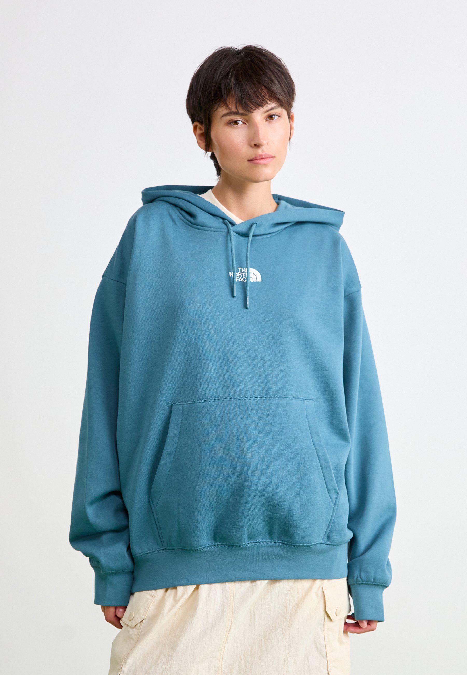 The North Face ESSENTIAL OVERSIZED HOODIE - Sweatshirt - space