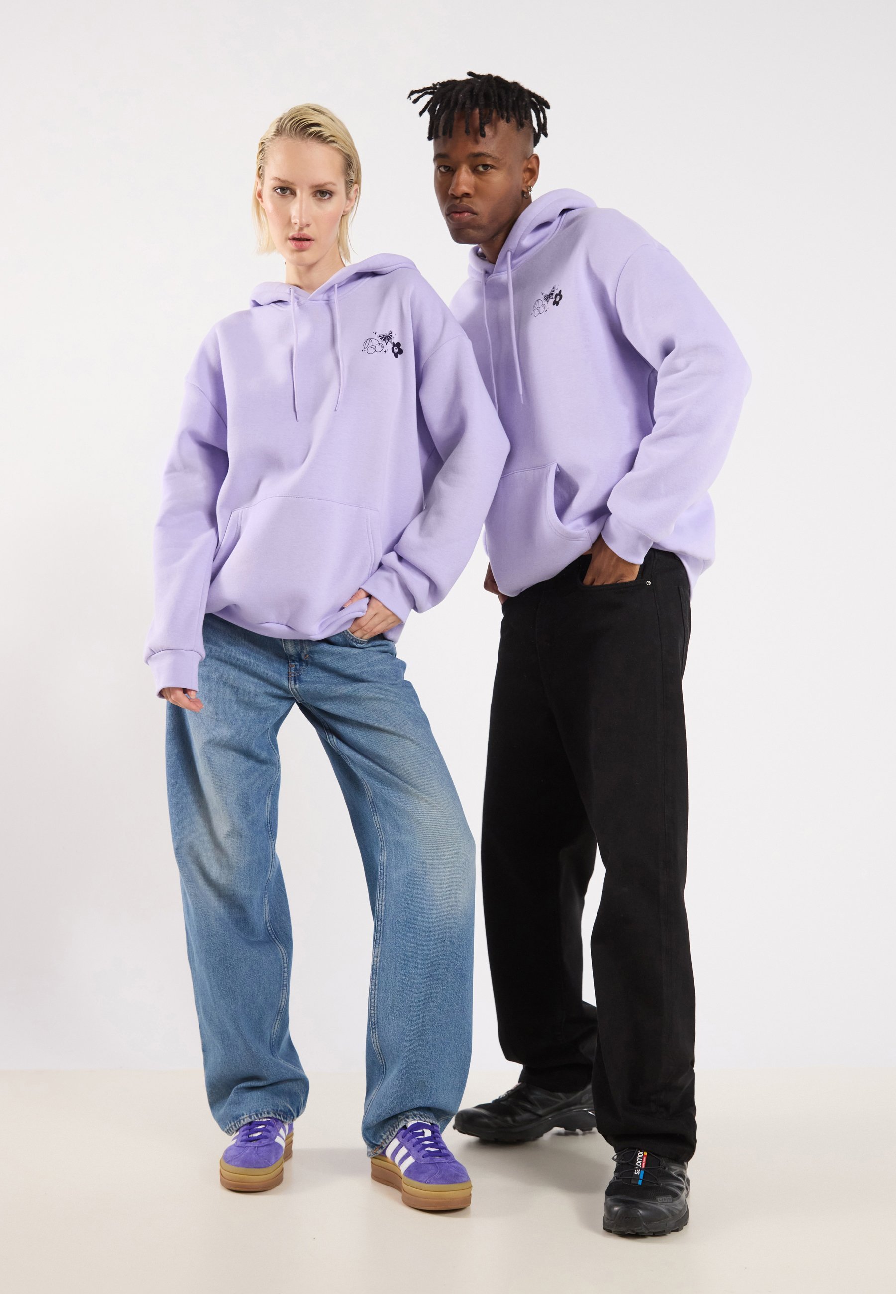 YOURTURN UNISEX - Sweatshirt - paars