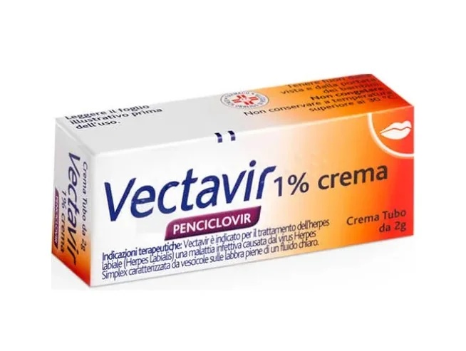 Vectavir crème 1% 2 g Behandeling van koortsblaasjes