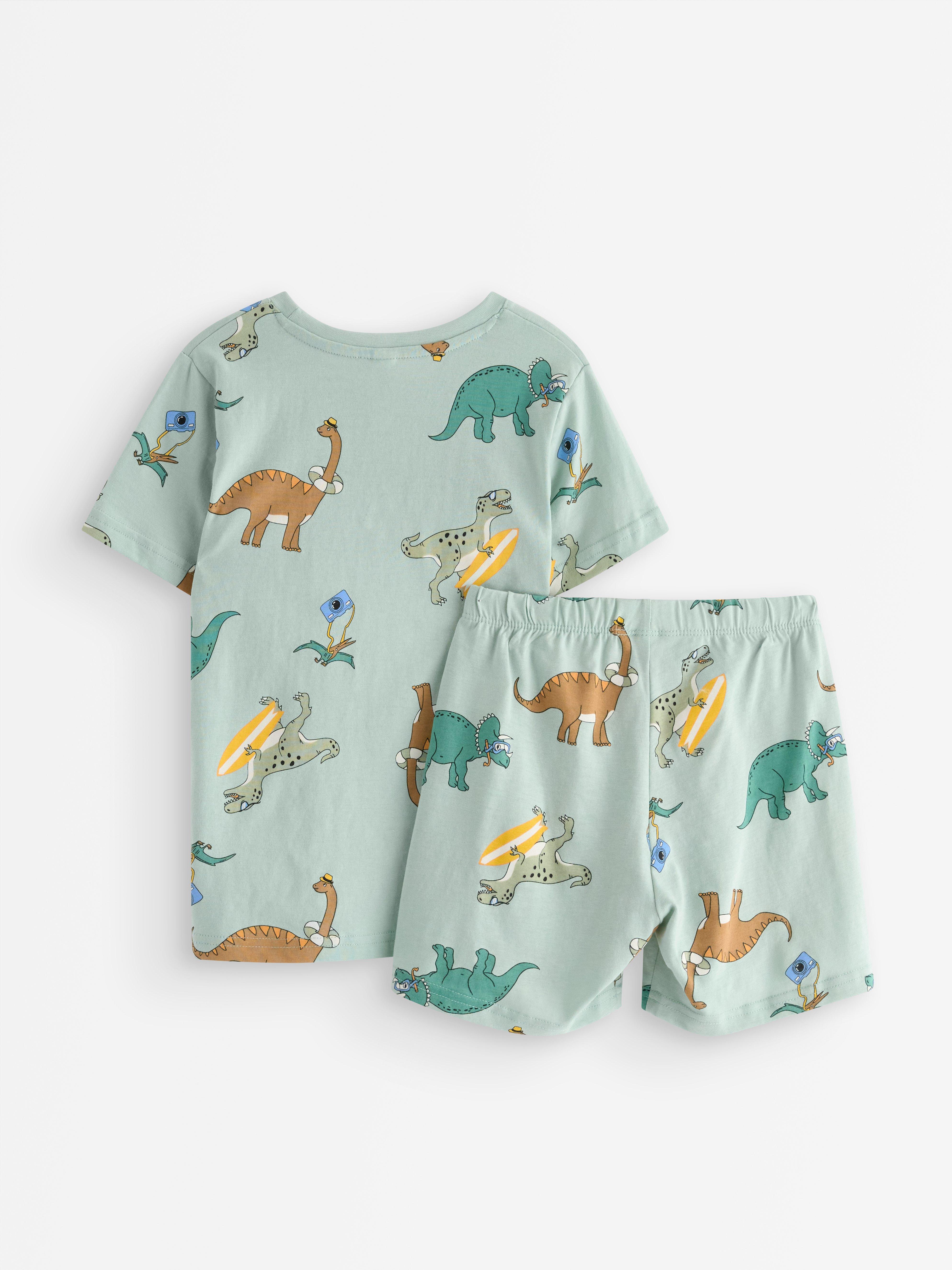 Pyjamasset Turquesa Claro Acinzentado