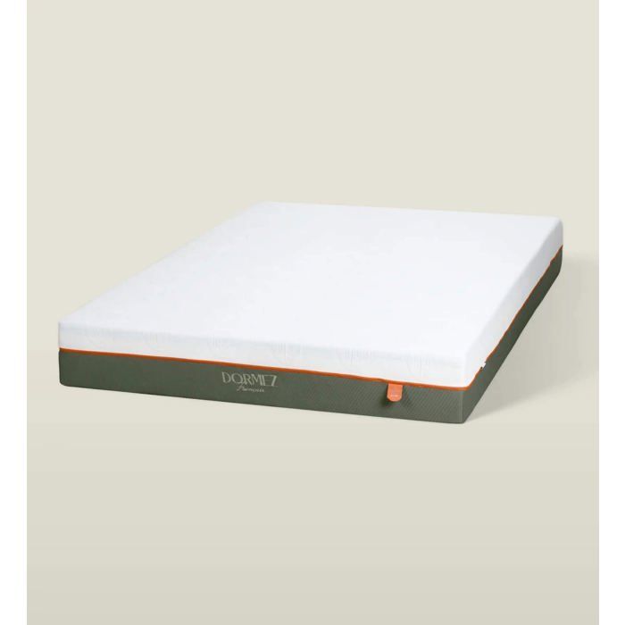 Matelas Français à Mémoire de Forme Haut de Gamme - 200x200 - Accueil Souple - Déhoussable - Matelas Aurore - Dormez Français
