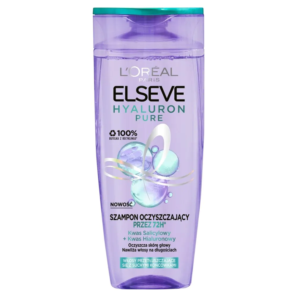 Elseve Hyaluron Pure - Szampon do włosów 400 ml