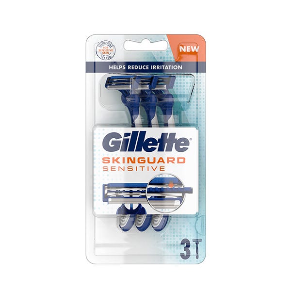 Kivehető Gillette Skinguard 3 Uds| 3UD