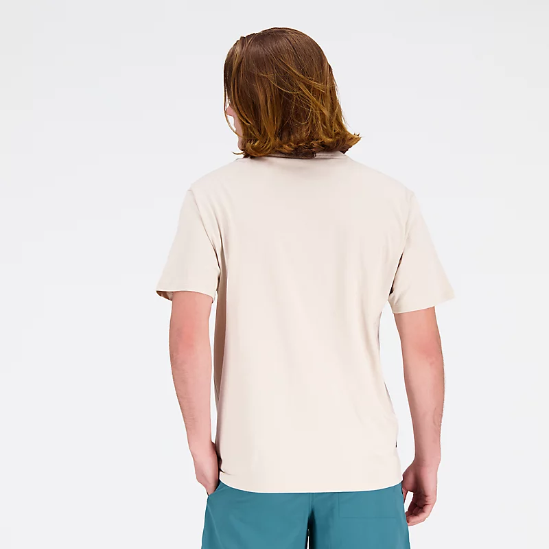 Męska koszulka z krótkim rękawem AT Graphic Cotton Jersey - TIMBERWOLF