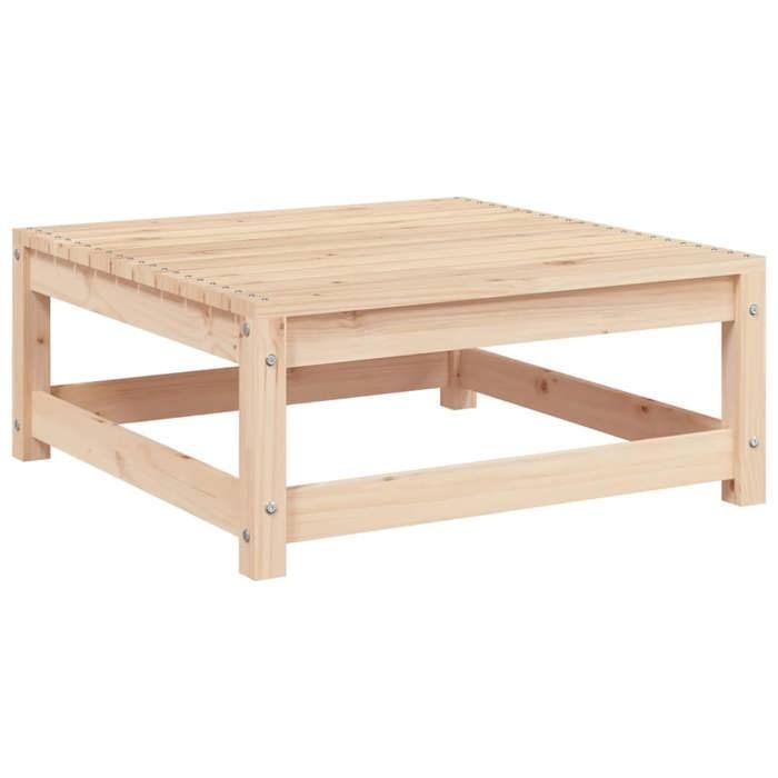 vidaXL Gartenhocker, Fußhocker, Couchtisch, Terrassen-/Gartenmöbel, 70x70x30 cm Holz 837935