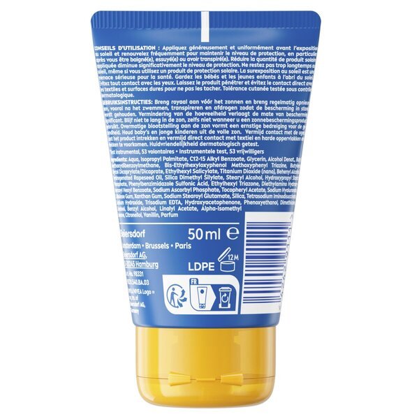 NIVEA Sun Protect & Hydrate mlijeko za sunčanje SPF30 džepne veličine 50 ml