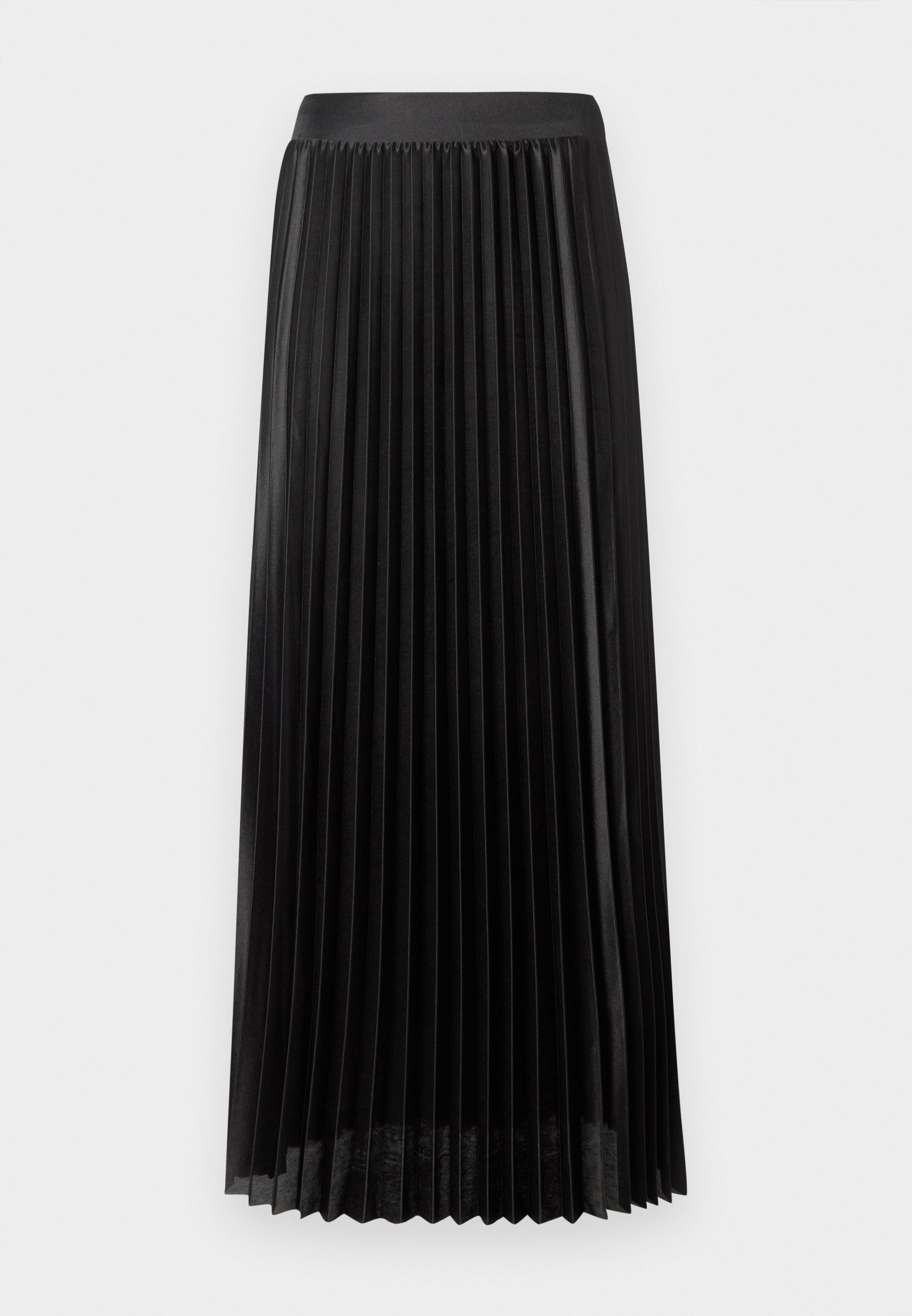 ONLY ONLKOLTER PLISSE LANGE ROK - Maxi rok - zwart