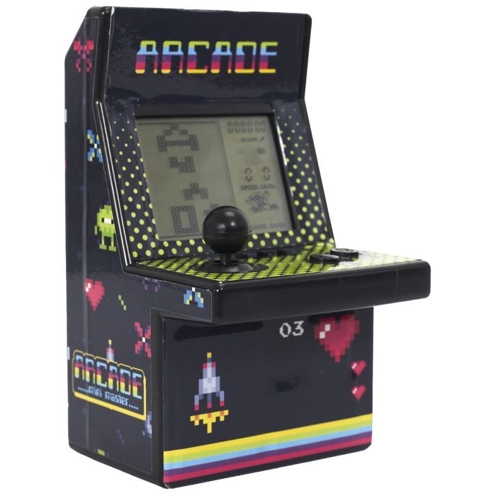 Arcade Game - Mister Gadget - 26 Games - Black