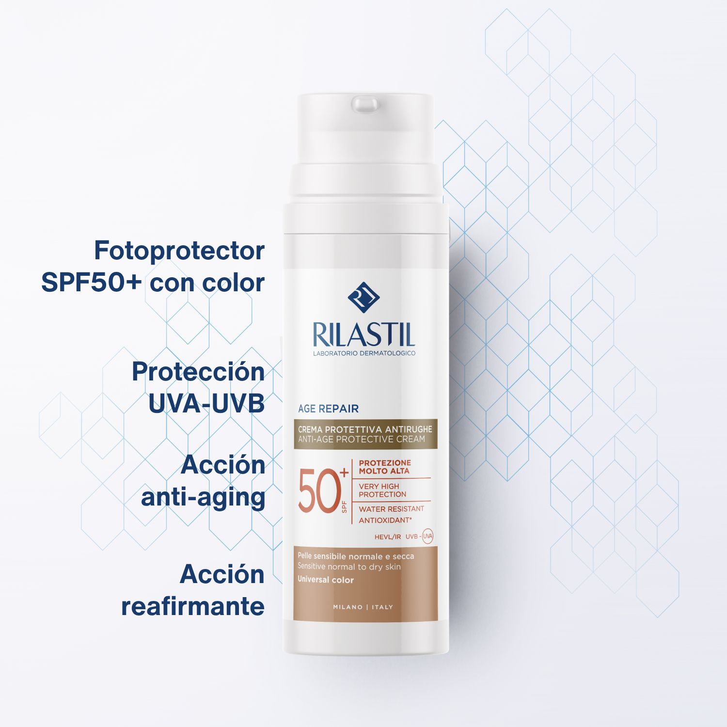 „Sun System Age Repair SPF50“ apsauga nuo saulės vaistinėje