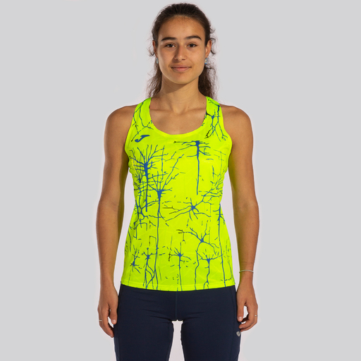 Camiseta Tirantes Joma Elite Ix Amarillo Flúor