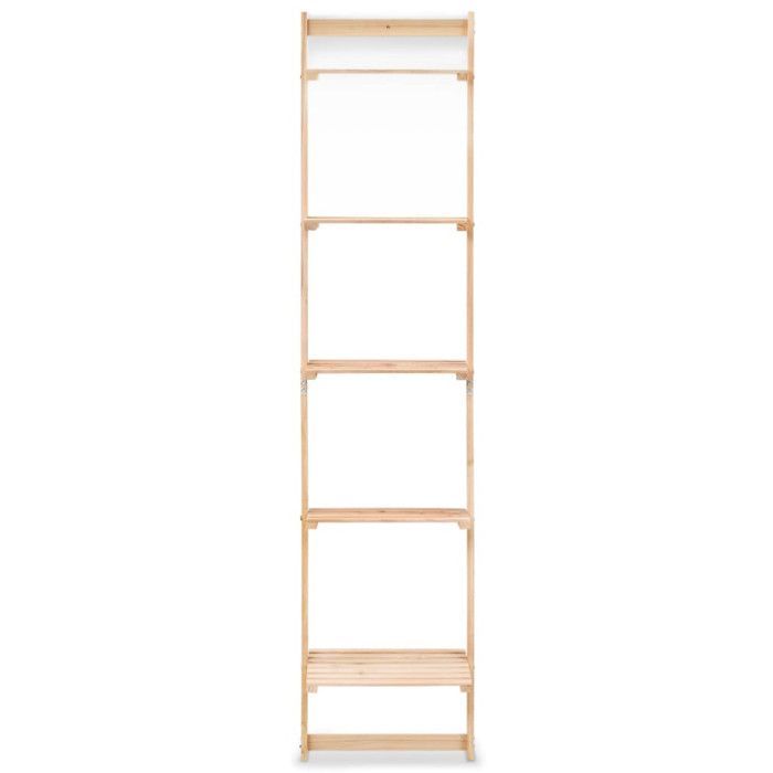vidaXL Wandladderplank, cederhout, 41,5 x 30 x 176 cm