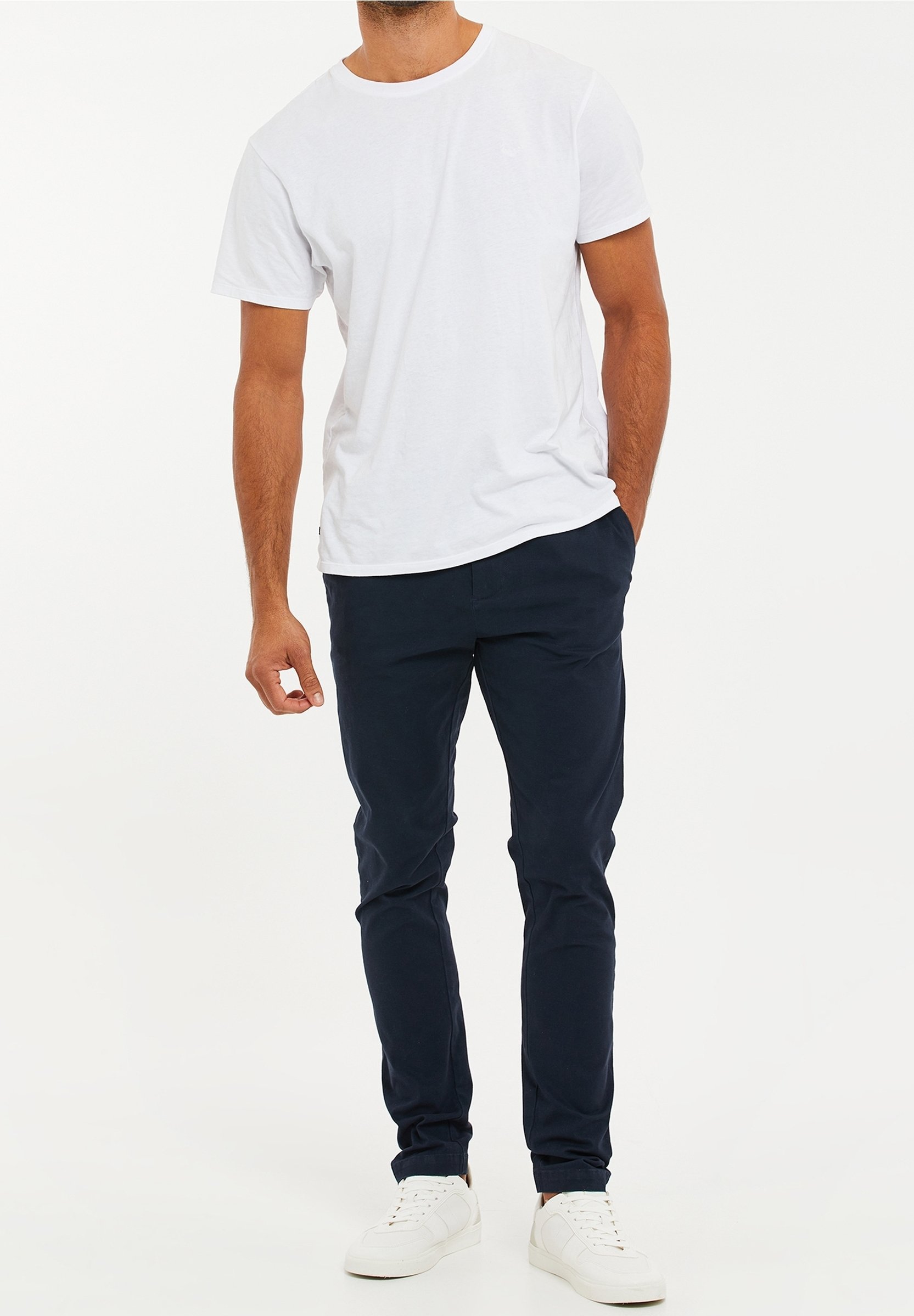 Chinos usés - bleus