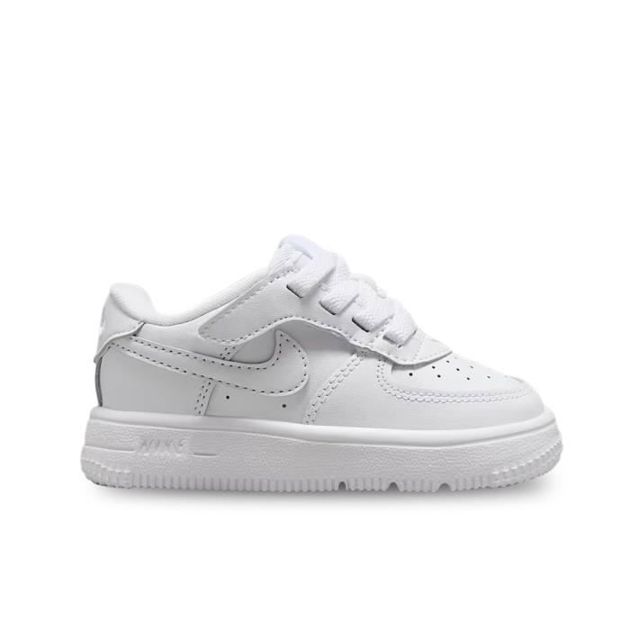Zapatillas Nike Force 1 Low EasyOn (TD) para bebés y niños pequeños, color blanco IH4491-101