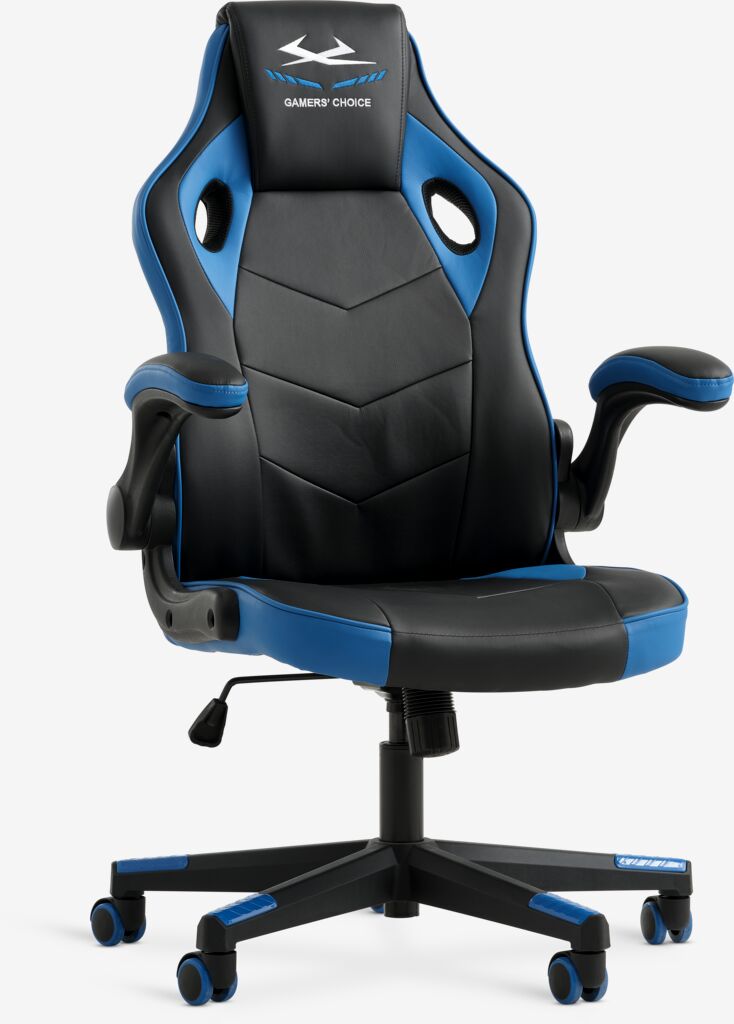 VOJENS Gaming stolica VOJENS crno-plava imitacija kože/mreža