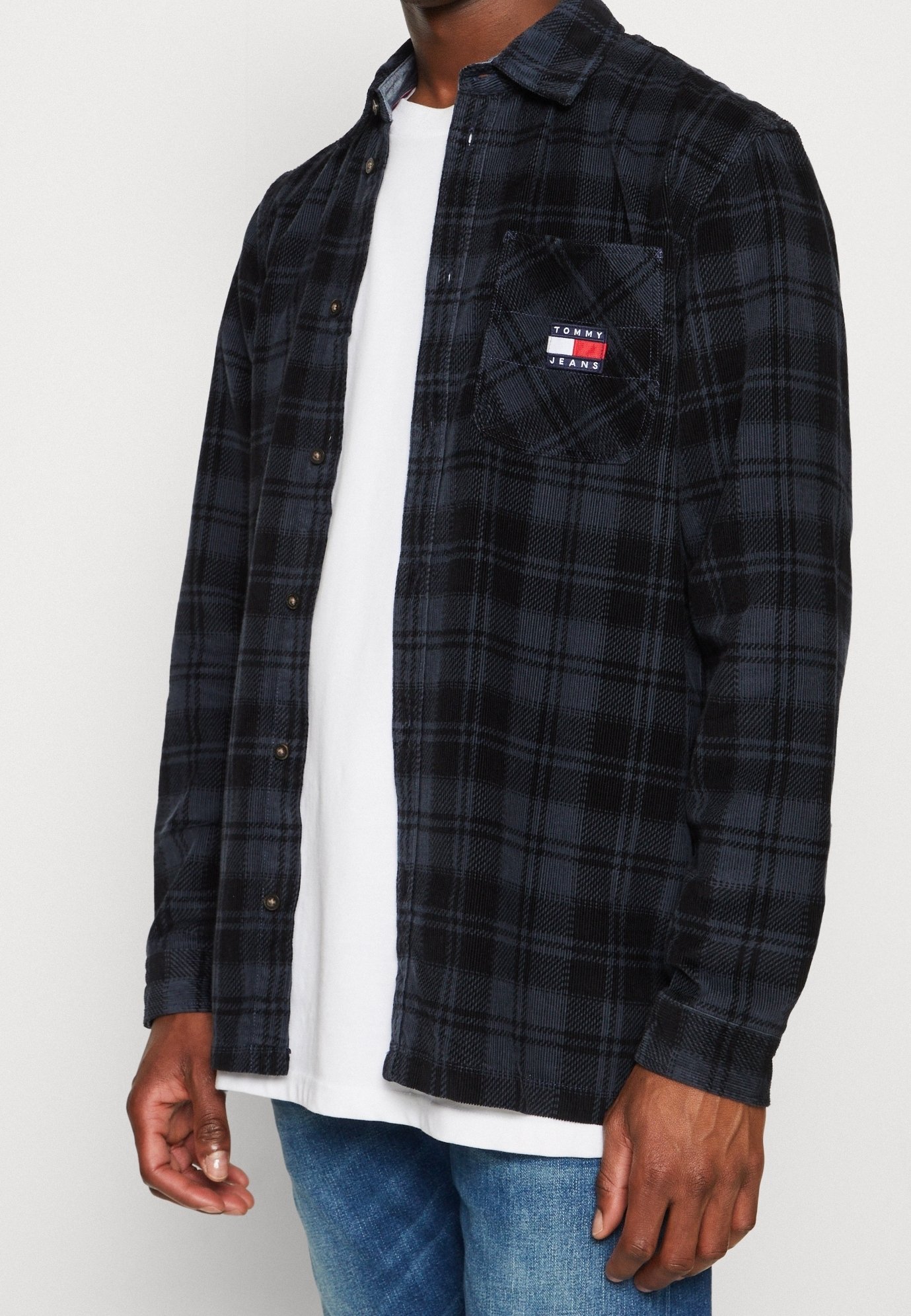 Camicia Tommy Jeans - blu scuro