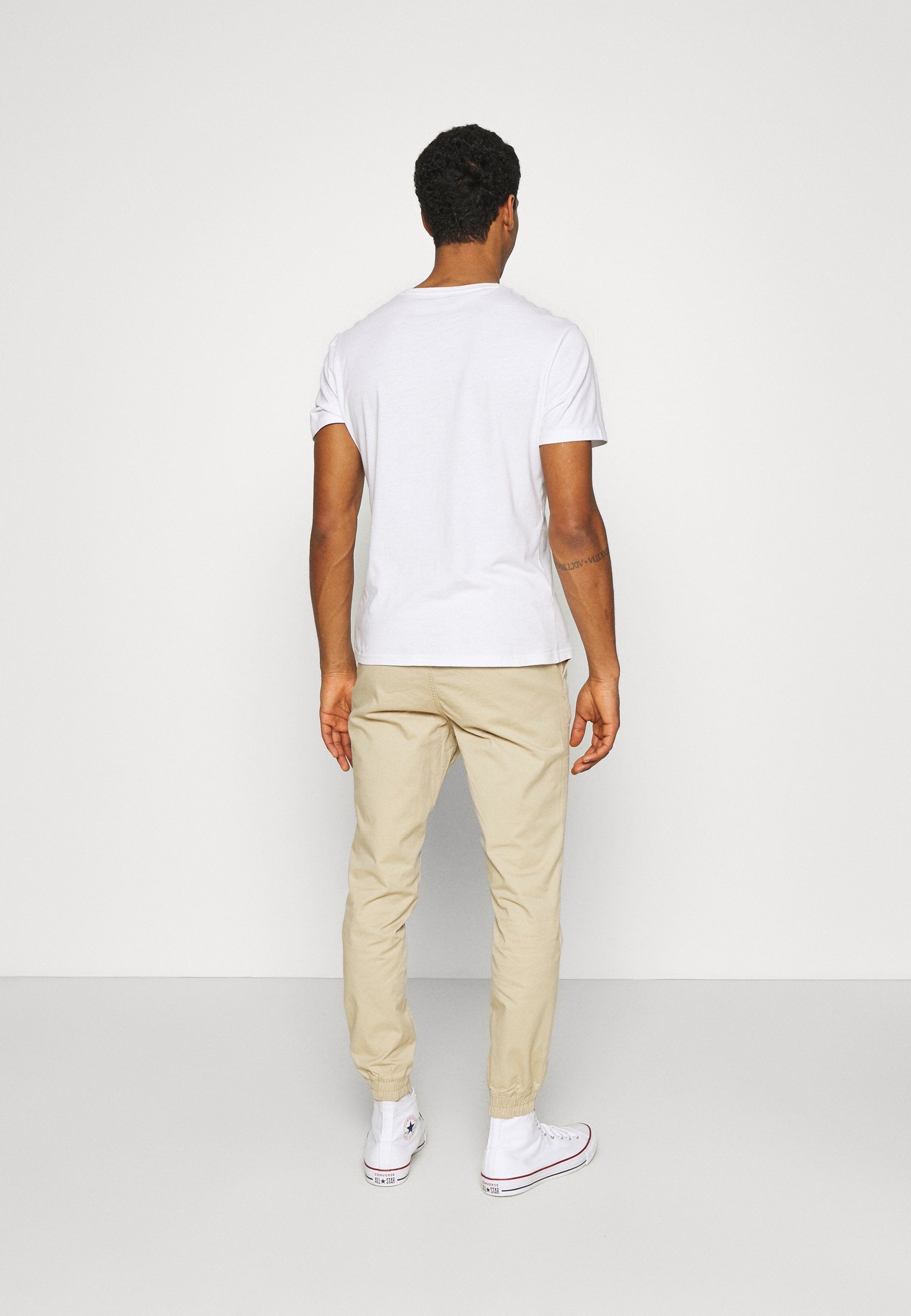 Pantalon Jack & Jones JJIGORDON JJLANE VEGA - poivre blanc