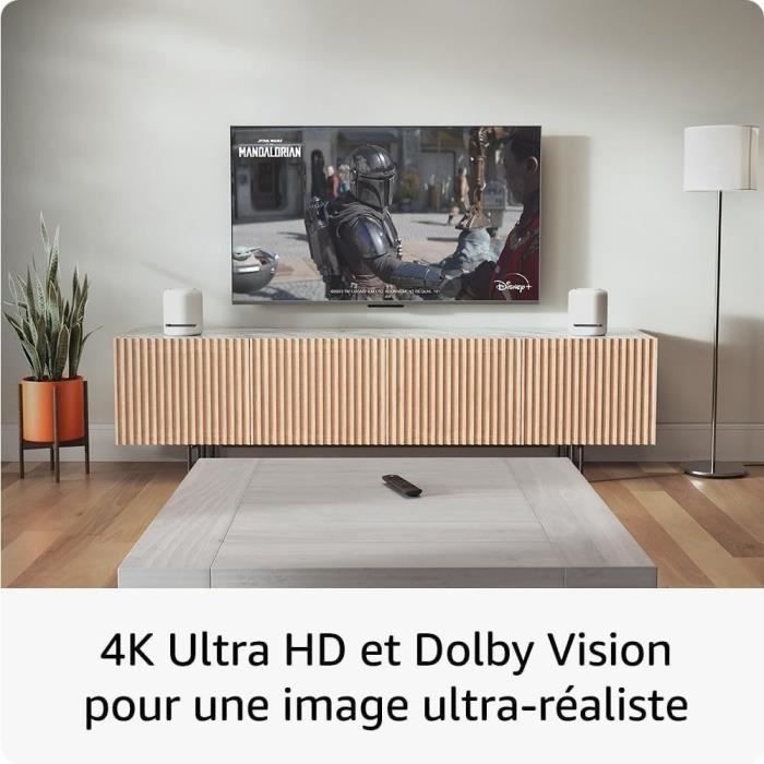 Fire TV Stick 4K Max - AMAZON - Wifi 6E - Negro - 4K Ultra HD - Dolby Vision - Alexa