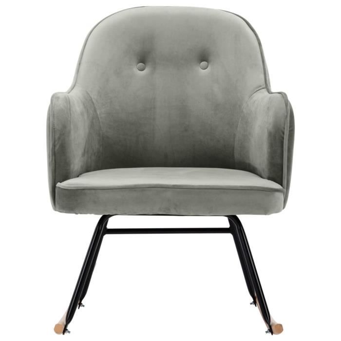 Haute qualité- Fauteuil à bascule grand confort Chaise à bascule Fauteuil d'allaitement Chaise Loisir et Repos Rocking-Chair, ????1948