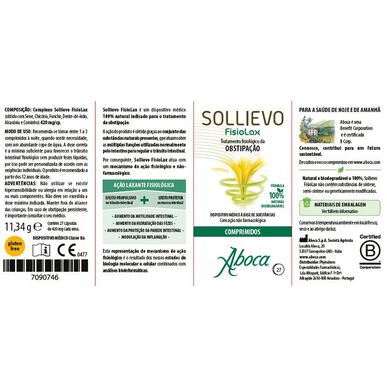 Tablety Aboca proti zácpě Sollievo Fisiolax 27 kapslí 27 kapslí