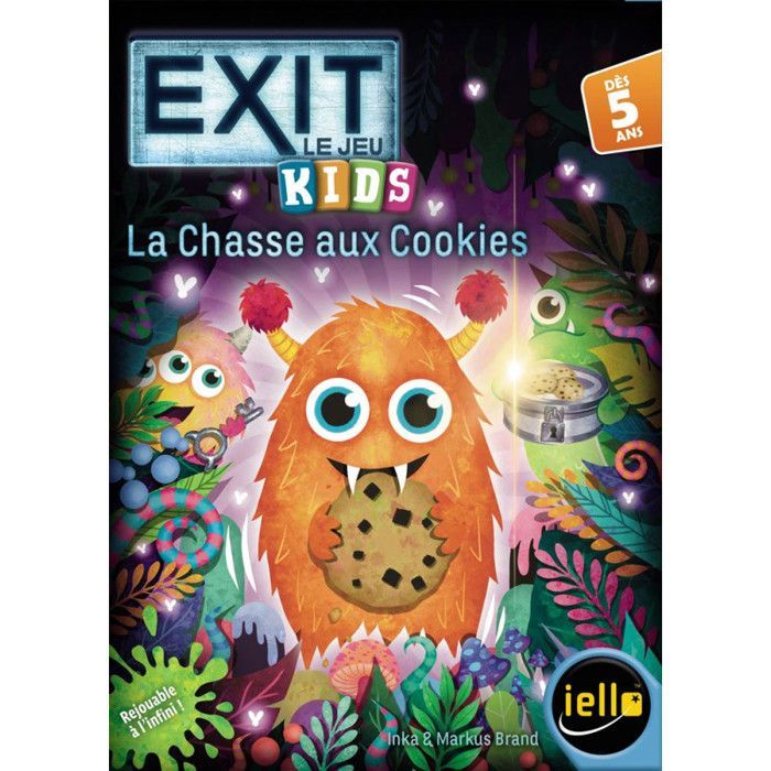 Iello Exit Kids 2 Escape Game: The Cookie Hunt