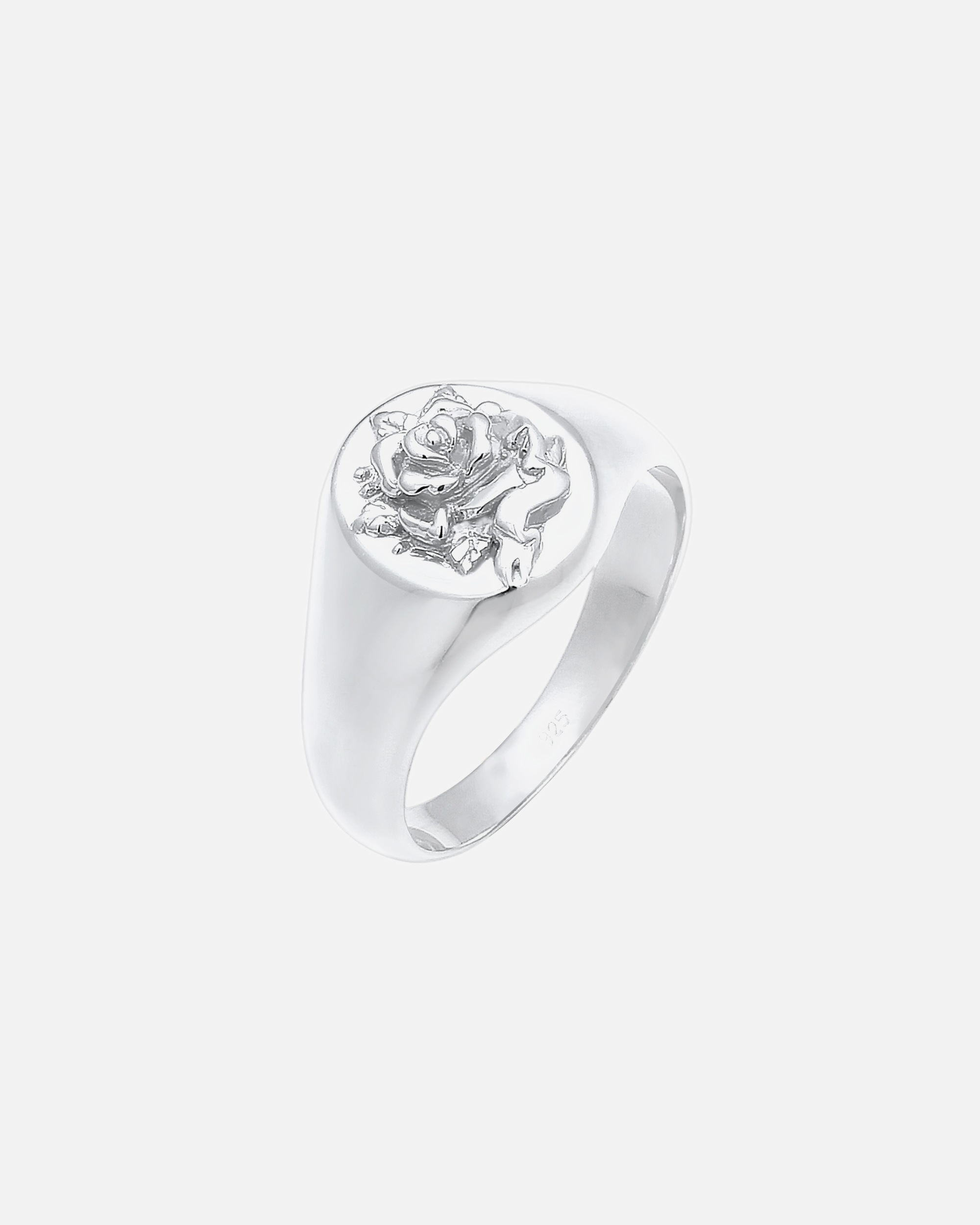 Elli Femme Chevalière Rose - (925/1000) Argent