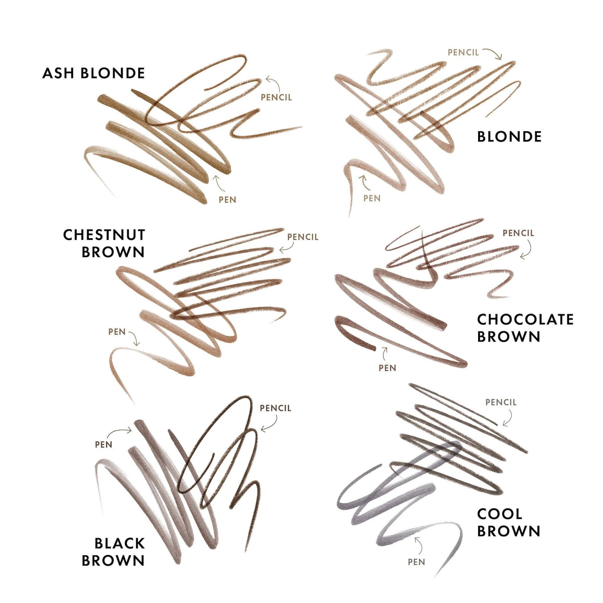 Triple Precision Brow Definer Szemöldökdefiner Hamvas szőke - ICONIC London