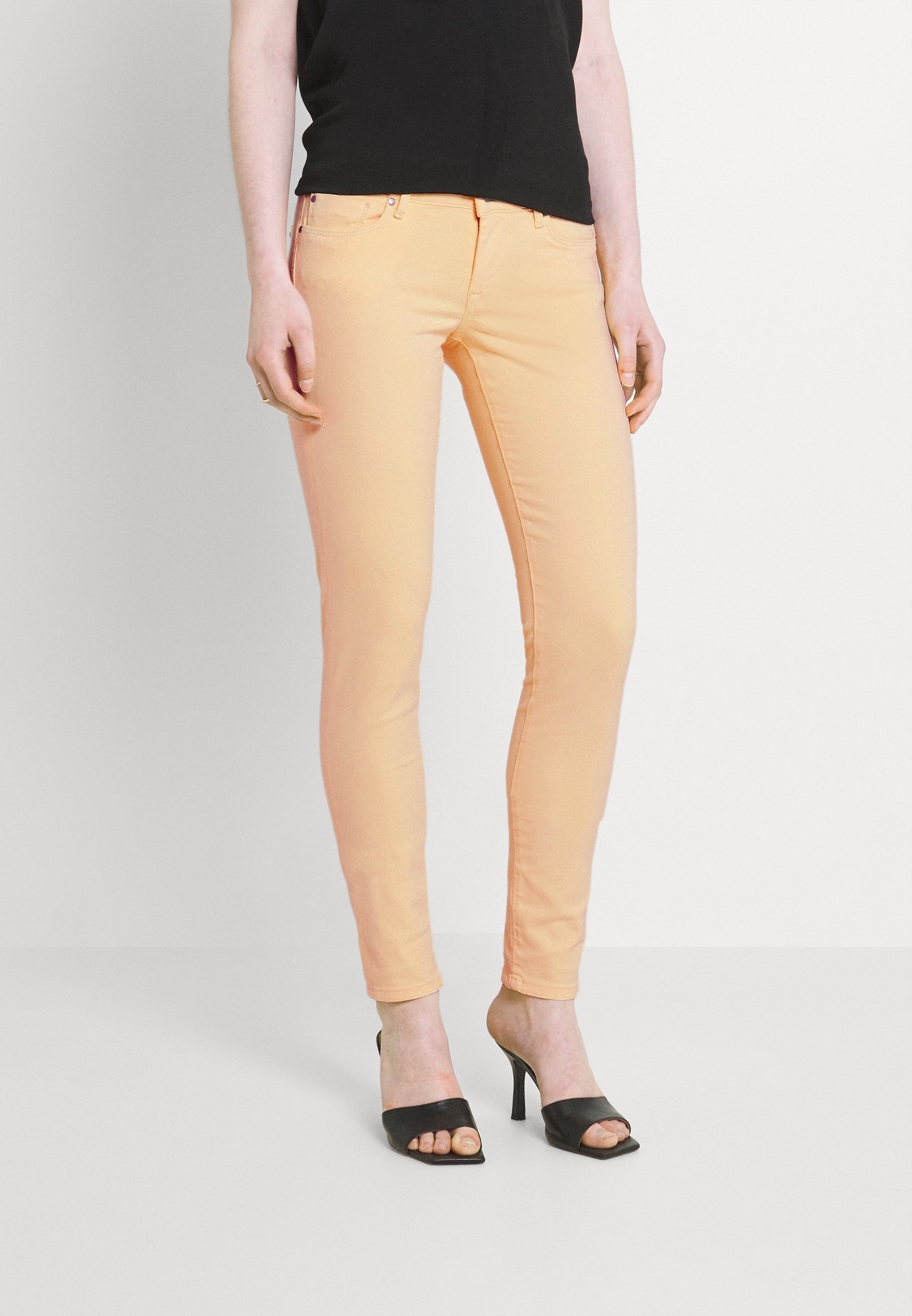 Džíny Pepe Jeans Skinny Fit - meruňková
