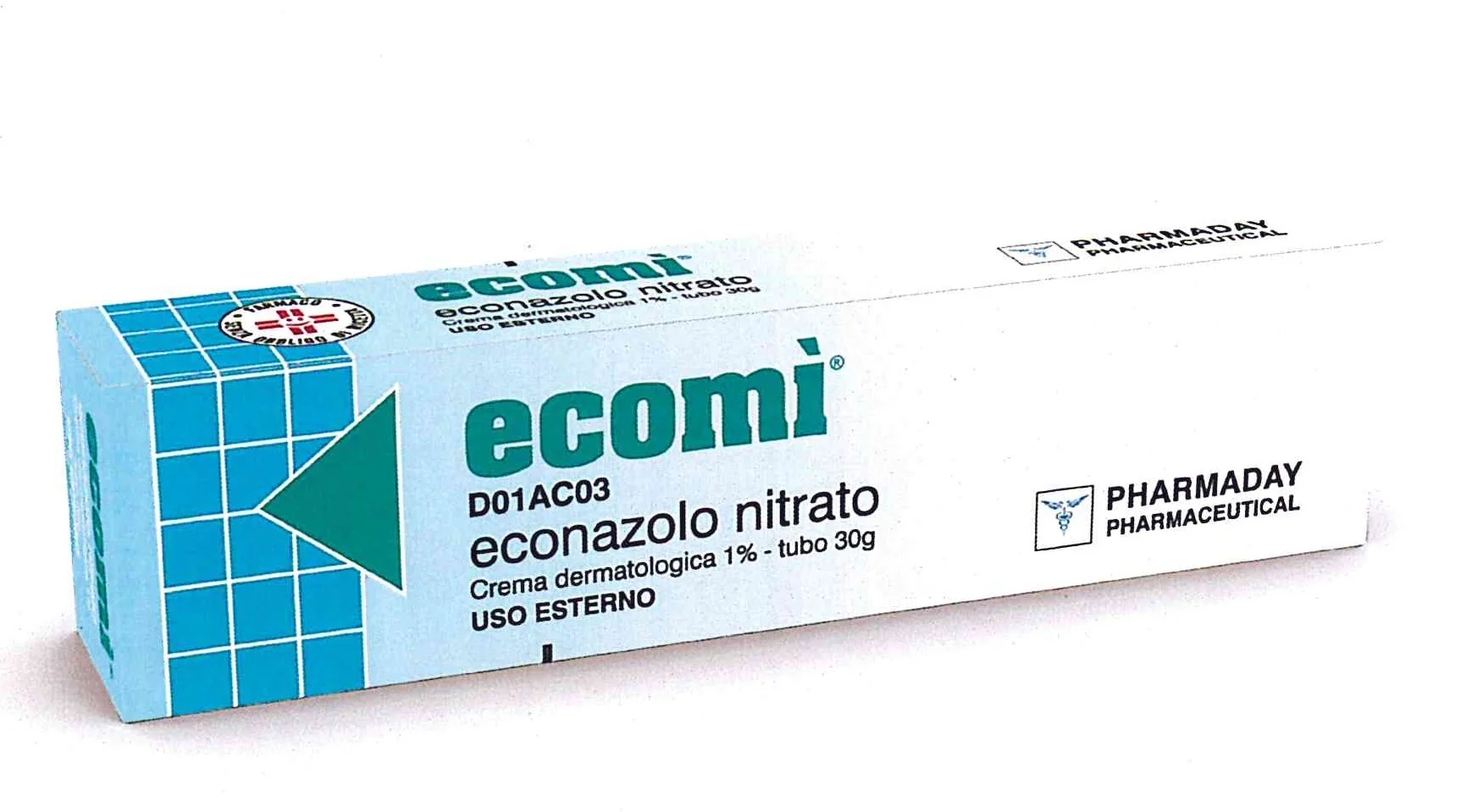 Ecomì Dermatologische crème 1% 30 g Econazolnitraat