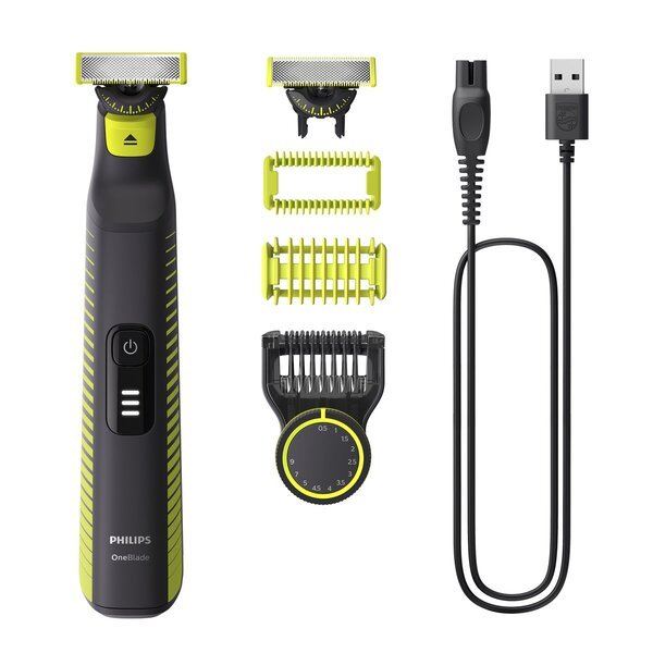 Philips OneBlade Pro 360 Face+Body QP6507/23 тример, бријач и стилизатор црне боје