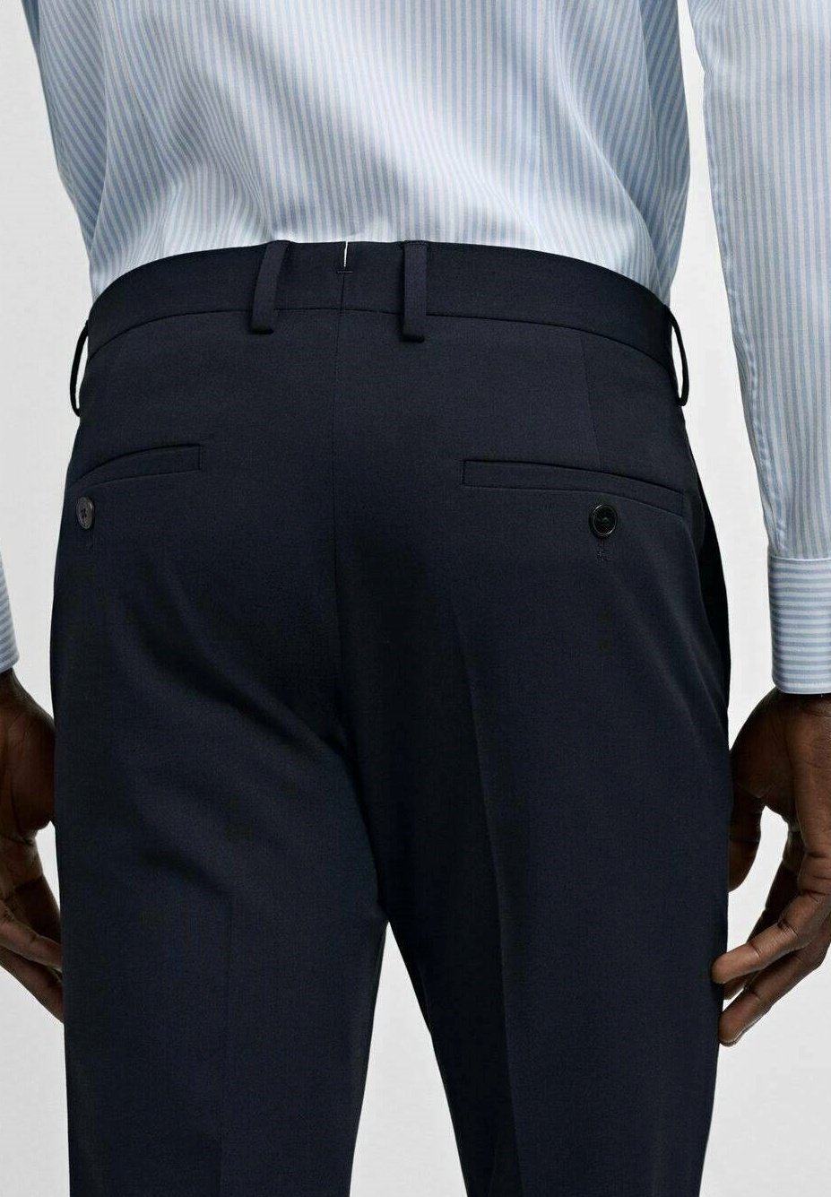Pantalon de costume Mango - bleu roi