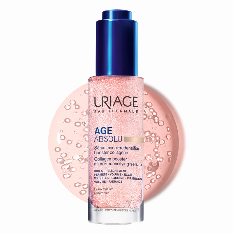 Uriage Age Absolu Serum: sérum antirrugas que estimula a produção de colágeno.