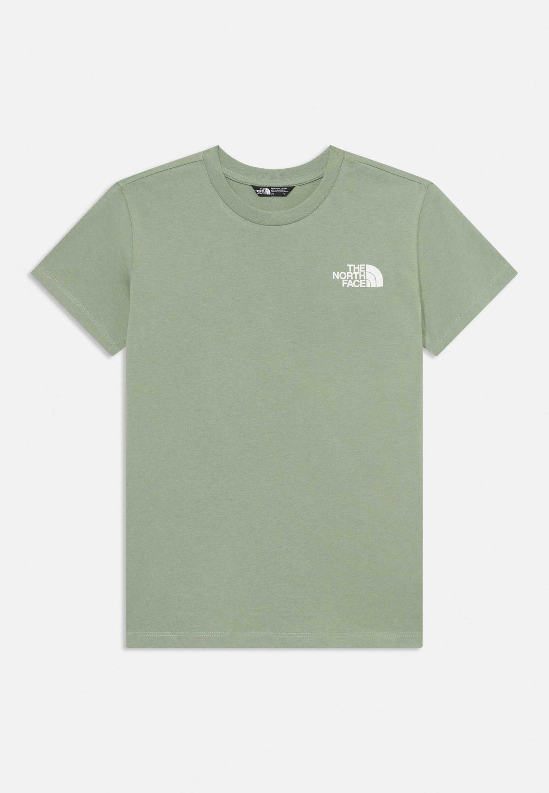 The North Face TEEN SIMPLE DOME REGULAR TEE - T-shirt met print - leisteenmos
