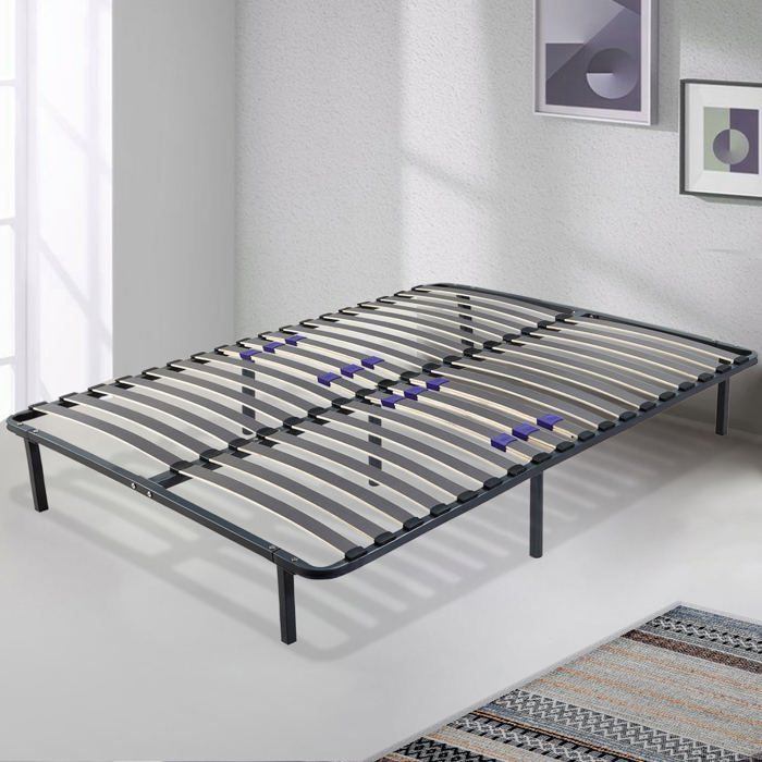 Softdream bedbodem 160 x 200 cm - Verstelbare lattenbodem - Duurzaam en comfortabel - Inclusief poten
