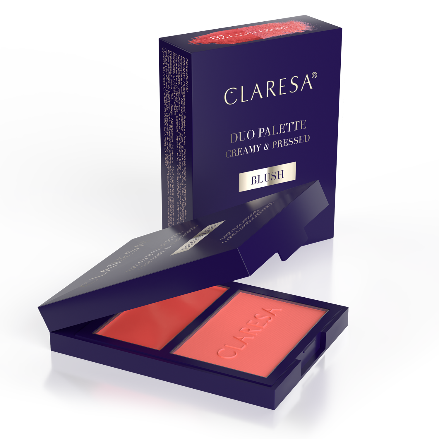 Colorete Claresa DUO PALETTE