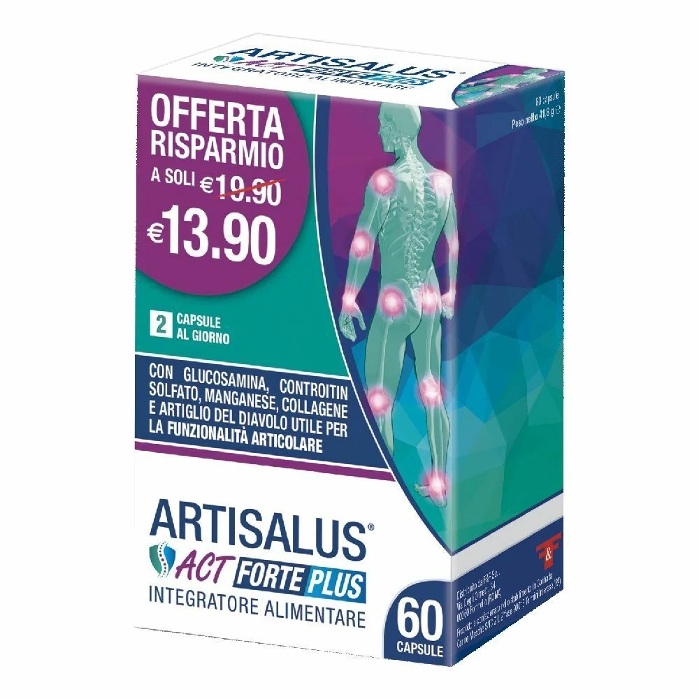 F&F Artisalus Act Forte Plus 60 κάψουλες