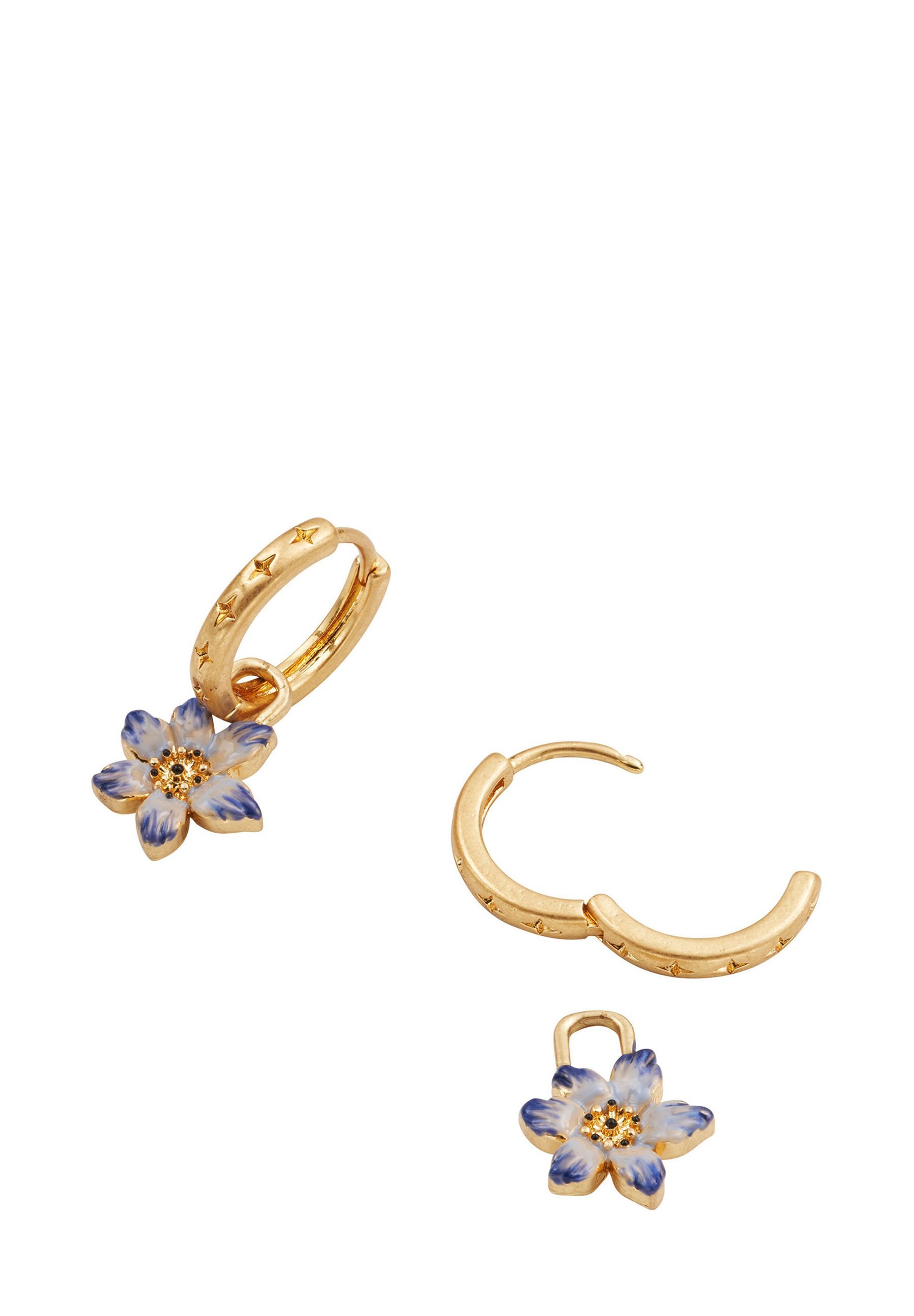 FABLE ENGLAND NIGHTSHADE HUGGIE - Oorbellen - goudkleurig