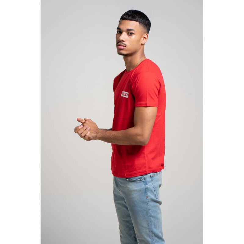 Rams T-shirt med lille rektangulært print 23