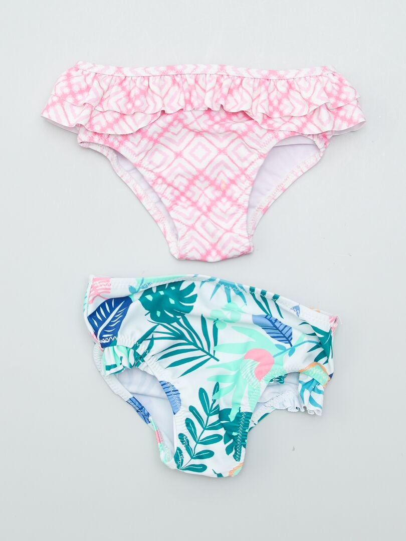 Conjunto de 2 slips de baño - AZUL