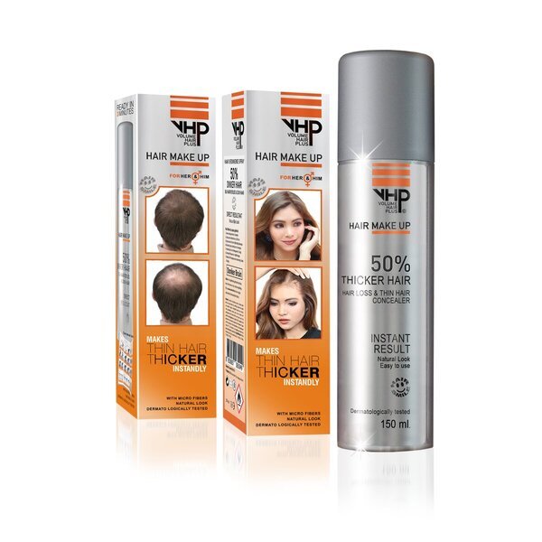 Лак за густу косу за тамно смеђу косу Volume Hair Plus 150 мл
