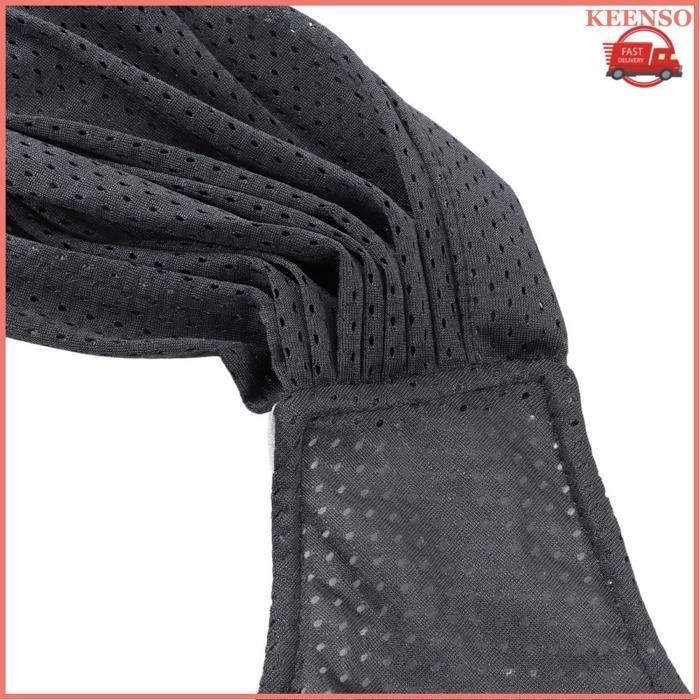 KEENSO écharpe bébé (3)Porte-bébé écharpe Pour Tout-petits Confortable Et Facile à Porter Pour Gris foncé grande taille