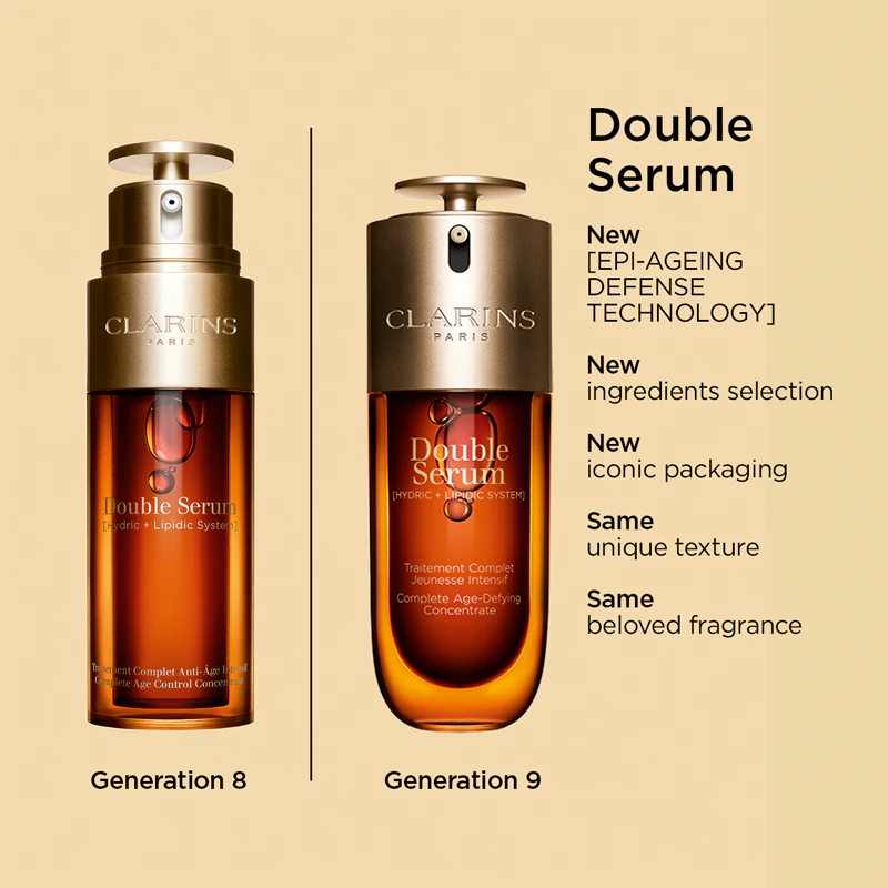 Sérum Antienvelhecimento Intensivo Double Serum da Clarins