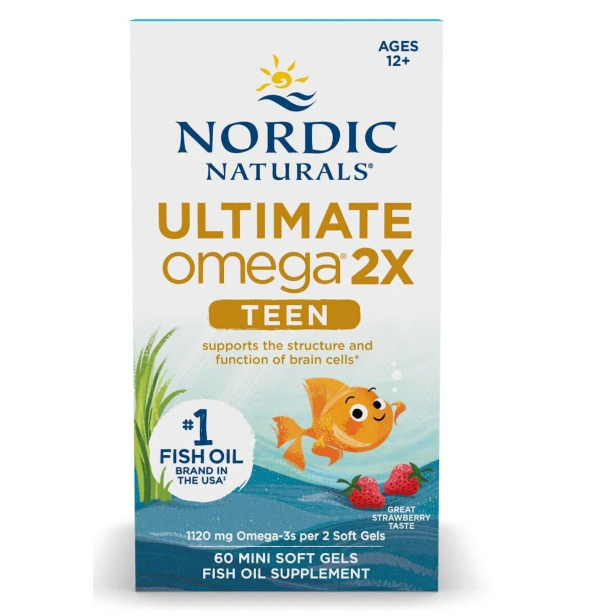 Nordic Naturals Ultimate Omega 2X Fish Oil TEEN