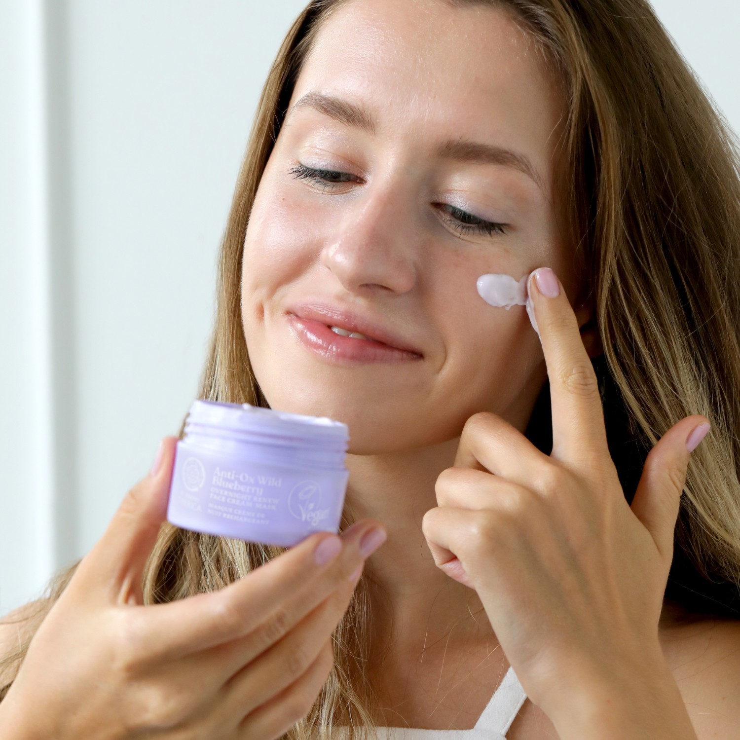 Natura Siberica Blueberry Siberica Masque Crème de Nuit Rechargeant