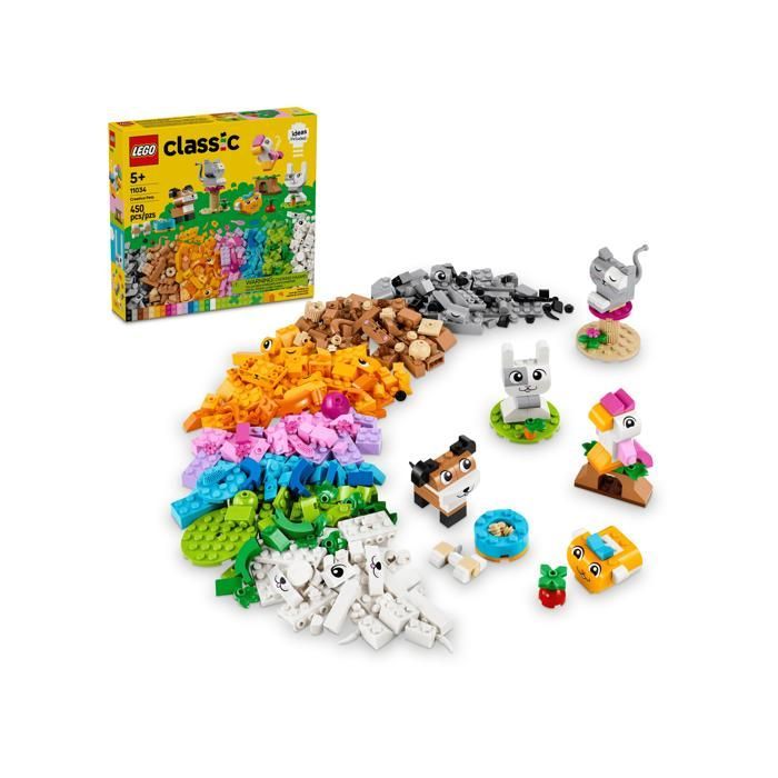 LEGO Classic 11034 Creative Pets Gifts Toys Collectibles 5+